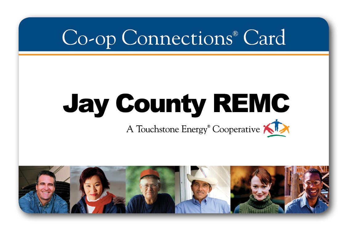 Jay County REMC Coop Connections Card